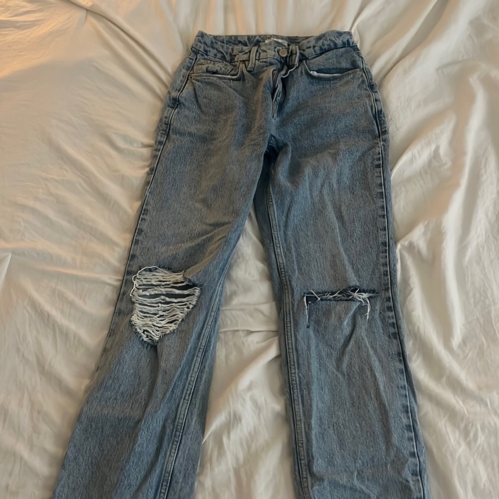 Good American straight leg jeans